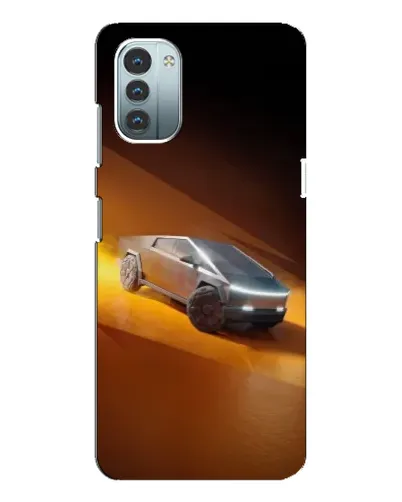Чохол для Nokia G21 з картинкою «Cybertruck у пустелі»