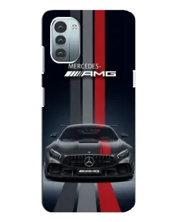 Чехол для Nokia G21 с картинкой «Mercedes — белый карбон» Чехол для Nokia G21 с картинкой «Mercedes — белый карбон»