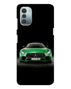 Чохол для Nokia G21 з картинкою «Mercedes — неоновий лого» Чохол для Nokia G21 з картинкою «Mercedes — неоновий лого»