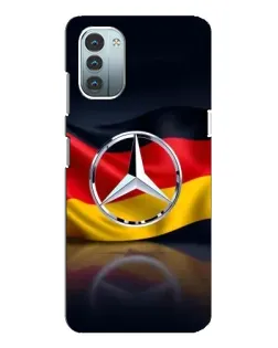 Чохол для Nokia G21 з картинкою «Mercedes — прапор Німеччини» Чохол для Nokia G21 з картинкою «Mercedes — прапор Німеччини»