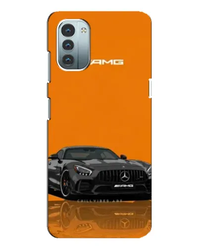 Чохол для Nokia G21 з картинкою «Помаранчевий Mercedes AMG» Чохол для Nokia G21 з картинкою «Помаранчевий Mercedes AMG»
