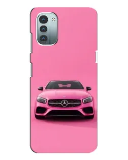 Чохол для Nokia G21 з картинкою «Рожевий Mercedes AMG» Чохол для Nokia G21 з картинкою «Рожевий Mercedes AMG»