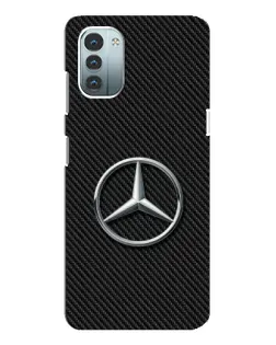 Чохол для Nokia G21 з картинкою «Карбоновий Mercedes стиль» Чохол для Nokia G21 з картинкою «Карбоновий Mercedes стиль»