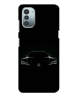 Чохол для Nokia G21 з картинкою «Mercedes — силует авто» Чохол для Nokia G21 з картинкою «Mercedes — силует авто»