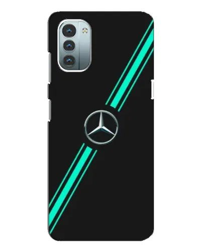 Чохол для Nokia G21 з картинкою «Спортивні лінії Mercedes» Чохол для Nokia G21 з картинкою «Спортивні лінії Mercedes»