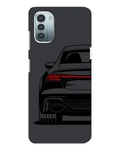 Чехол для Nokia G21 с картинкой «Задняя часть Audi — арт»