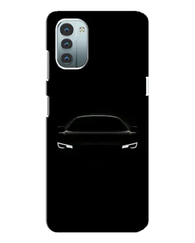 Чехол для Nokia G21 с картинкой «Взгляд Audi в темноте»