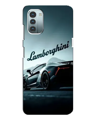 Чохол для Nokia G21 з картинкою «Класичний Lamborghini надпис»