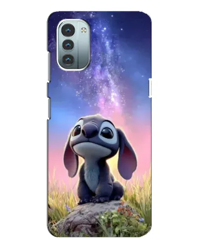 Чехол для Nokia G21 с картинкой «Стич на рассвете»