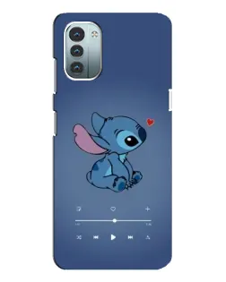 Чехол для Nokia G21 с картинкой «Музыкальный Stitch» Чехол для Nokia G21 с картинкой «Музыкальный Stitch»