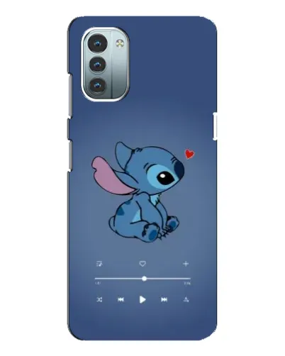 Чехол для Nokia G21 с картинкой «Музыкальный Stitch»