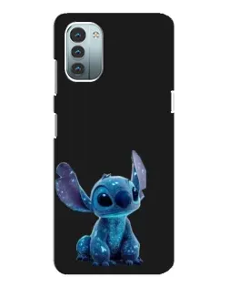 Чехол для Nokia G21 с картинкой «Стич на черном» Чехол для Nokia G21 с картинкой «Стич на черном»