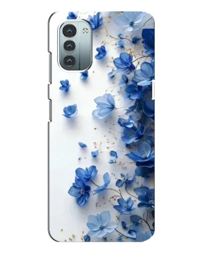Чохол для Nokia G21 з картинкою «Блакитний квітковий каскад» Чохол для Nokia G21 з картинкою «Блакитний квітковий каскад»