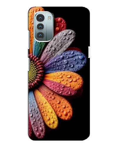 Чохол для Nokia G21 з картинкою «Райдужна квітка» Чохол для Nokia G21 з картинкою «Райдужна квітка»