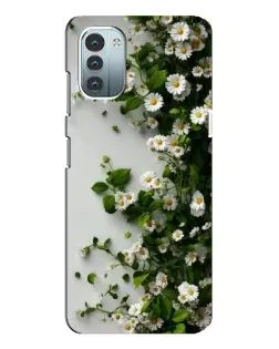 Чохол для Nokia G21 з картинкою «Гілка дрібних білих квітів» Чохол для Nokia G21 з картинкою «Гілка дрібних білих квітів»