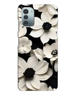 Чохол для Nokia G21 з картинкою «Об'ємні білі квіти» Чохол для Nokia G21 з картинкою «Об'ємні білі квіти»