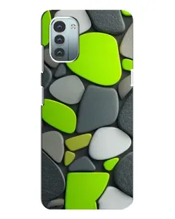 Чохол для Nokia G21 з картинкою «Яскрава неонова галька» Чохол для Nokia G21 з картинкою «Яскрава неонова галька»