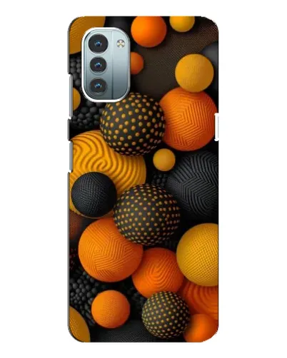 Чохол для Nokia G21 з картинкою «Об'ємні помаранчеві сфери» Чохол для Nokia G21 з картинкою «Об'ємні помаранчеві сфери»