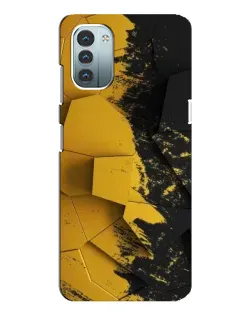 Чохол для Nokia G21 з картинкою «Золоті уламки геометрії» Чохол для Nokia G21 з картинкою «Золоті уламки геометрії»