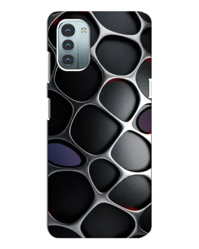Чохол для Nokia G21 з картинкою «Об'ємна темна решітка» Чохол для Nokia G21 з картинкою «Об'ємна темна решітка»