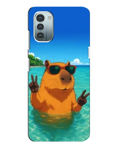 Чохол для Nokia G21 з картинкою «Морська капібара»
