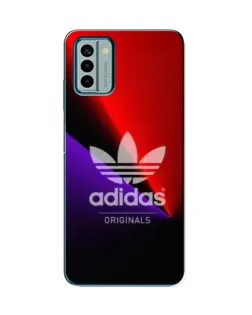 Чехол для Nokia G22 с картинкой «Adidas Red Neon»