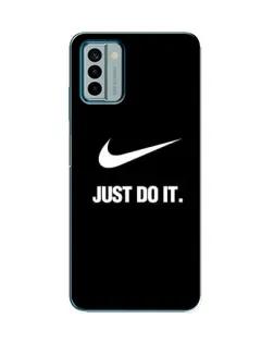 Чехол для Nokia G22 с картинкой «Классический принт Nike»