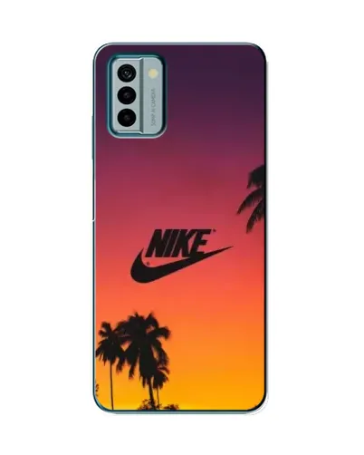 Чехол для Nokia G22 с картинкой «Nike на закате солнца»