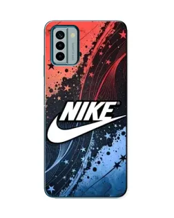 Чехол для Nokia G22 с картинкой «Градиентный принт Найк»