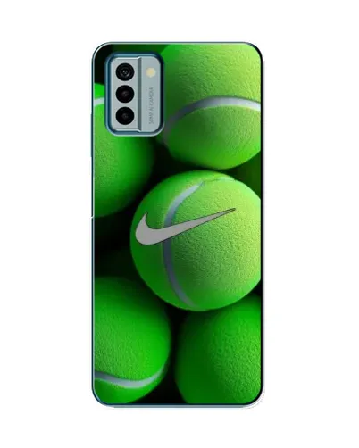 Чехол для Nokia G22 с картинкой «Теннисные мячи Найк»