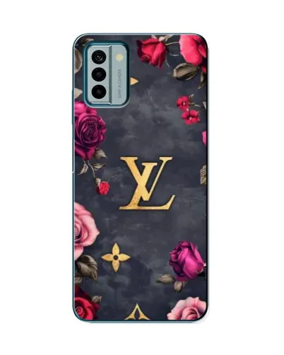 Чехол для Nokia G22 с картинкой «Цветочный Louis Vuitton»