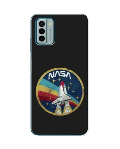 Чехол для Nokia G22 с картинкой «NASA — эмблема миссии»
