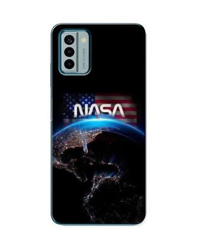 Чехол для Nokia G22 с картинкой «Земля из космоса NASA»