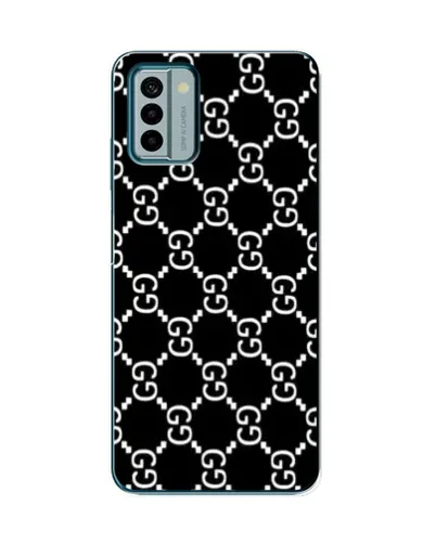 Чехол для Nokia G22 с картинкой «Gucci — сетчатый паттерн»