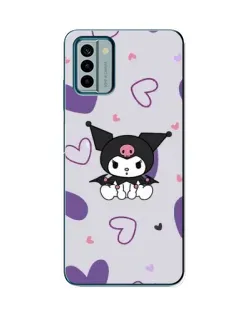 Чехол для Nokia G22 с картинкой «Kuromi и лавандовые сердца» Чехол для Nokia G22 с картинкой «Kuromi и лавандовые сердца»