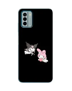 Чехол для Nokia G22 с картинкой «My Melody и Kuromi» Чехол для Nokia G22 с картинкой «My Melody и Kuromi»