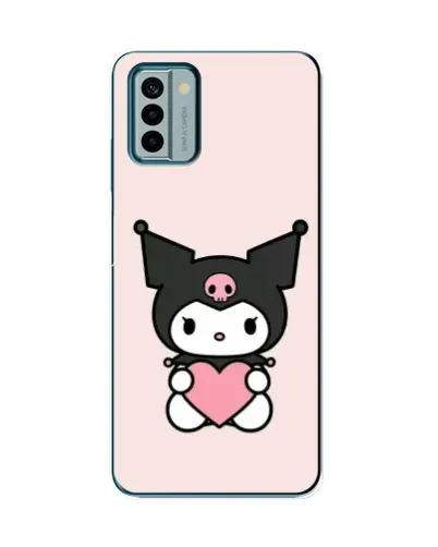 Чехол для Nokia G22 с картинкой «Kuromi и сердце» Чехол для Nokia G22 с картинкой «Kuromi и сердце»