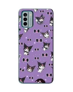 Чехол для Nokia G22 с картинкой «Kuromi — паттерн» Чехол для Nokia G22 с картинкой «Kuromi — паттерн»