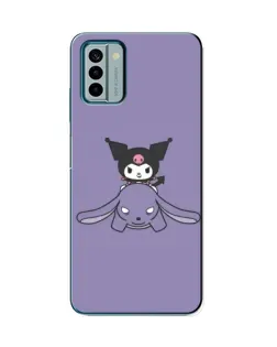 Чехол для Nokia G22 с картинкой «Kuromi на лиловом фоне» Чехол для Nokia G22 с картинкой «Kuromi на лиловом фоне»