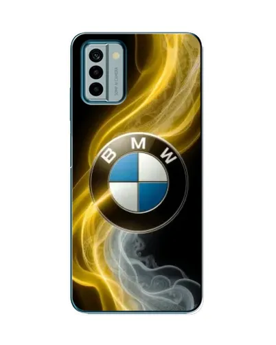 Чехол для Nokia G22 с картинкой «Золотистый дым BMW»