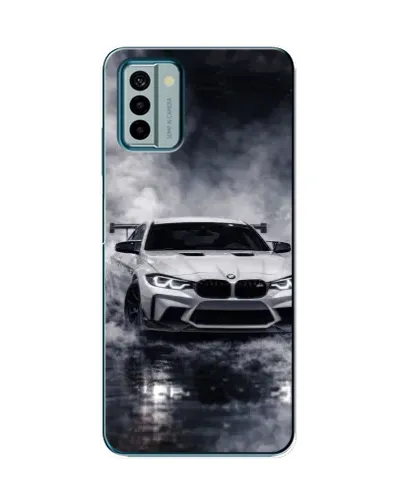 Чехол для Nokia G22 с картинкой «BMW сквозь туман»