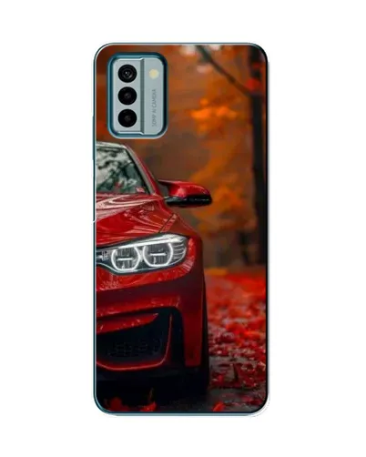Чехол для Nokia G22 с картинкой «Осенняя BMW M4»