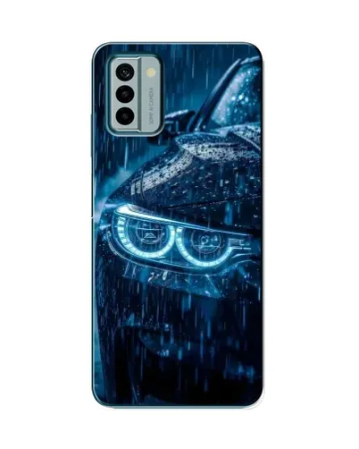 Чехол для Nokia G22 с картинкой «BMW под дождем» Чехол для Nokia G22 с картинкой «BMW под дождем»