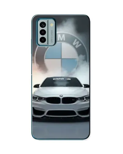 Чехол для Nokia G22 с картинкой «BMW в белом дыму» Чехол для Nokia G22 с картинкой «BMW в белом дыму»