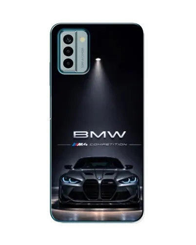 Чехол для Nokia G22 с картинкой «BMW сквозь ночной город» Чехол для Nokia G22 с картинкой «BMW сквозь ночной город»