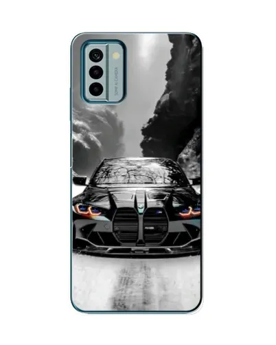 Чехол для Nokia G22 с картинкой «BMW — акварельный дрифт» Чехол для Nokia G22 с картинкой «BMW — акварельный дрифт»