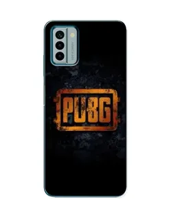 Чохол для Nokia G22 з картинкою «PUBG — золотий логотип»
