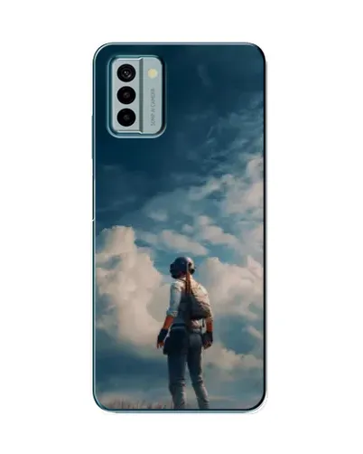 Чохол для Nokia G22 з картинкою «Герой PUBG на скелі» Чохол для Nokia G22 з картинкою «Герой PUBG на скелі»