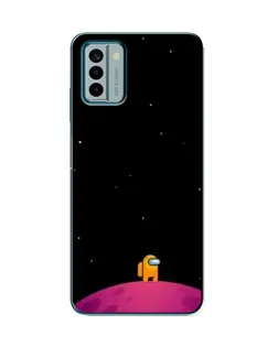 Чохол для Nokia G22 з картинкою «Самотній герой на планеті» Чохол для Nokia G22 з картинкою «Самотній герой на планеті»
