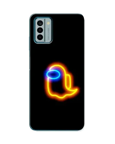 Чохол для Nokia G22 з картинкою «Among Us неонове сяйво»